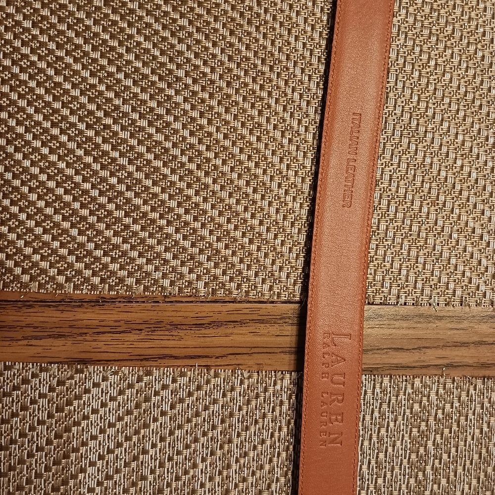 Lauren Ralph Lauren Brown Leather Belt EUC - Picture 13 of 16